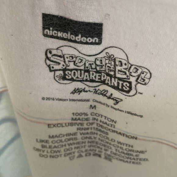 Spongebob Krusty Krab Hot Topic Tshirt M - Picture 8 of 8